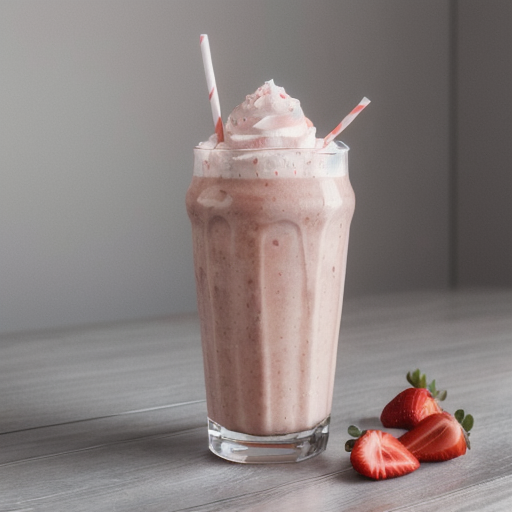 Milkshake çilek