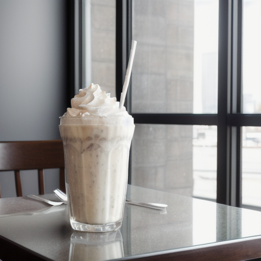 Milkshake vanilya